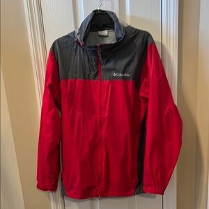 Columbia men’s Red and Gray Jacket